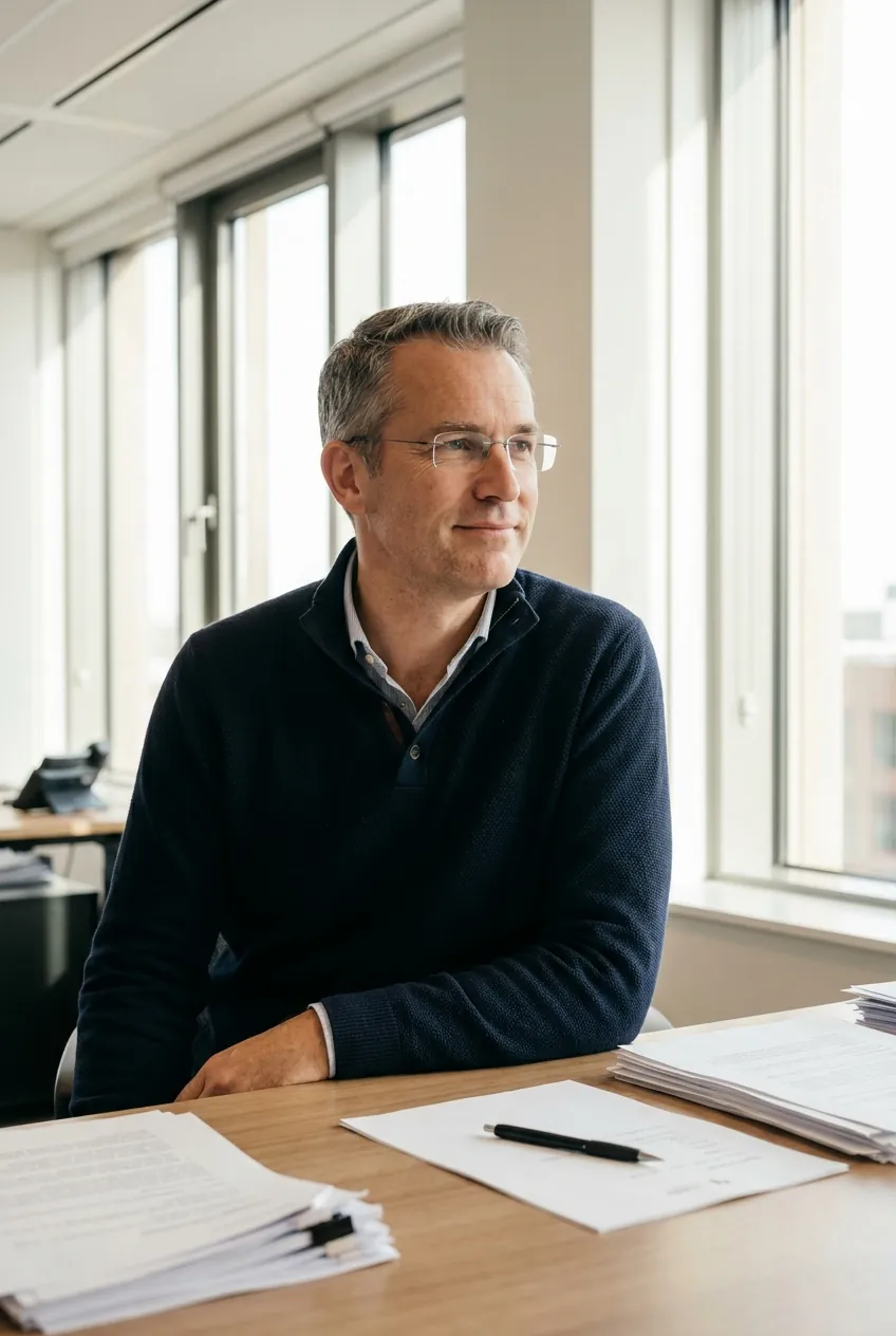 Portrait of Daniel Hale, Principal and Licensed Conveyancer.