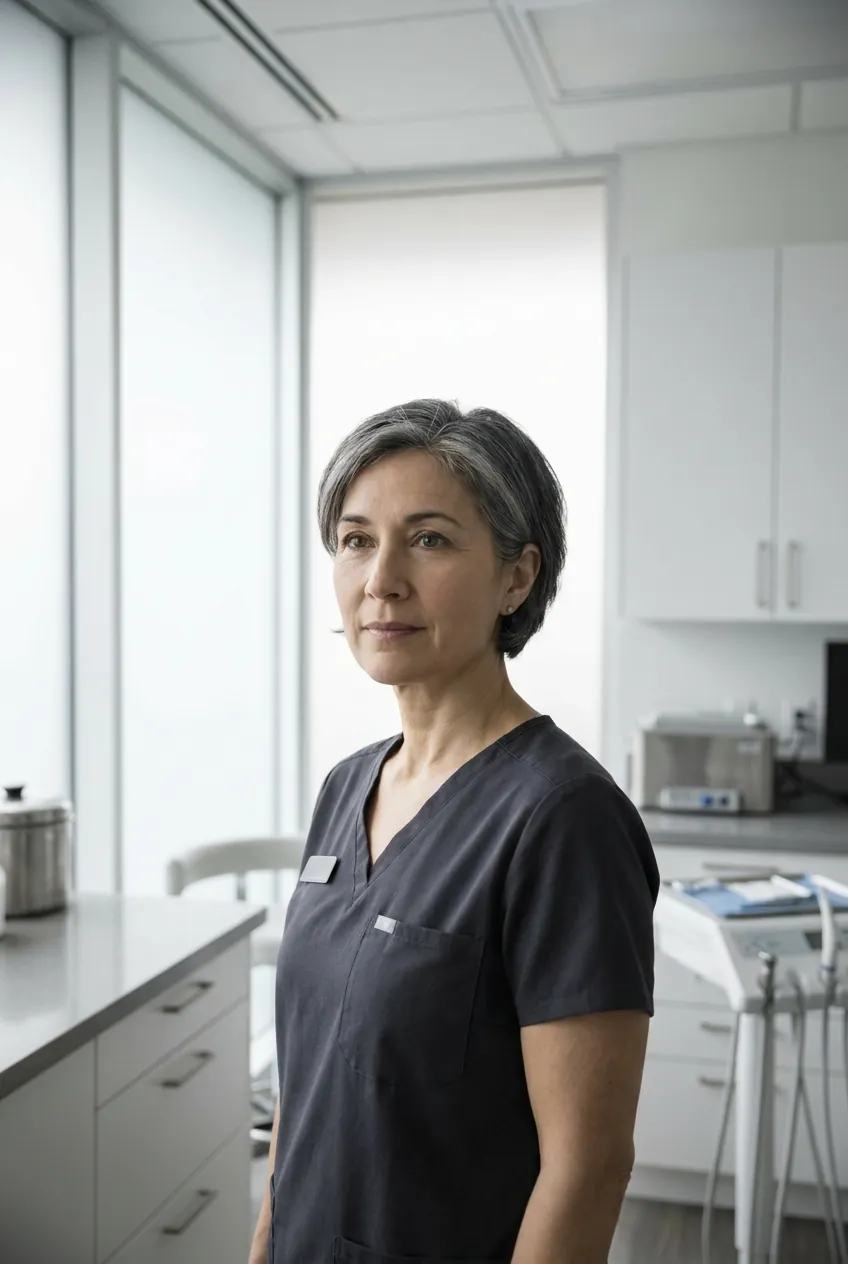 Portrait of Dr. Maren Ellingsen, oral surgeon at Archbourne