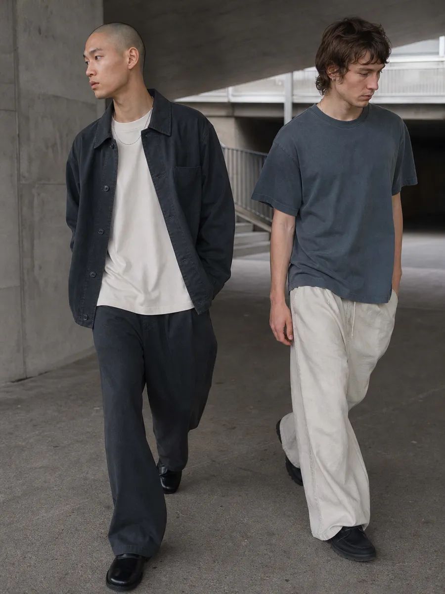 OFFCUT Drop 004 lookbook, look 01
